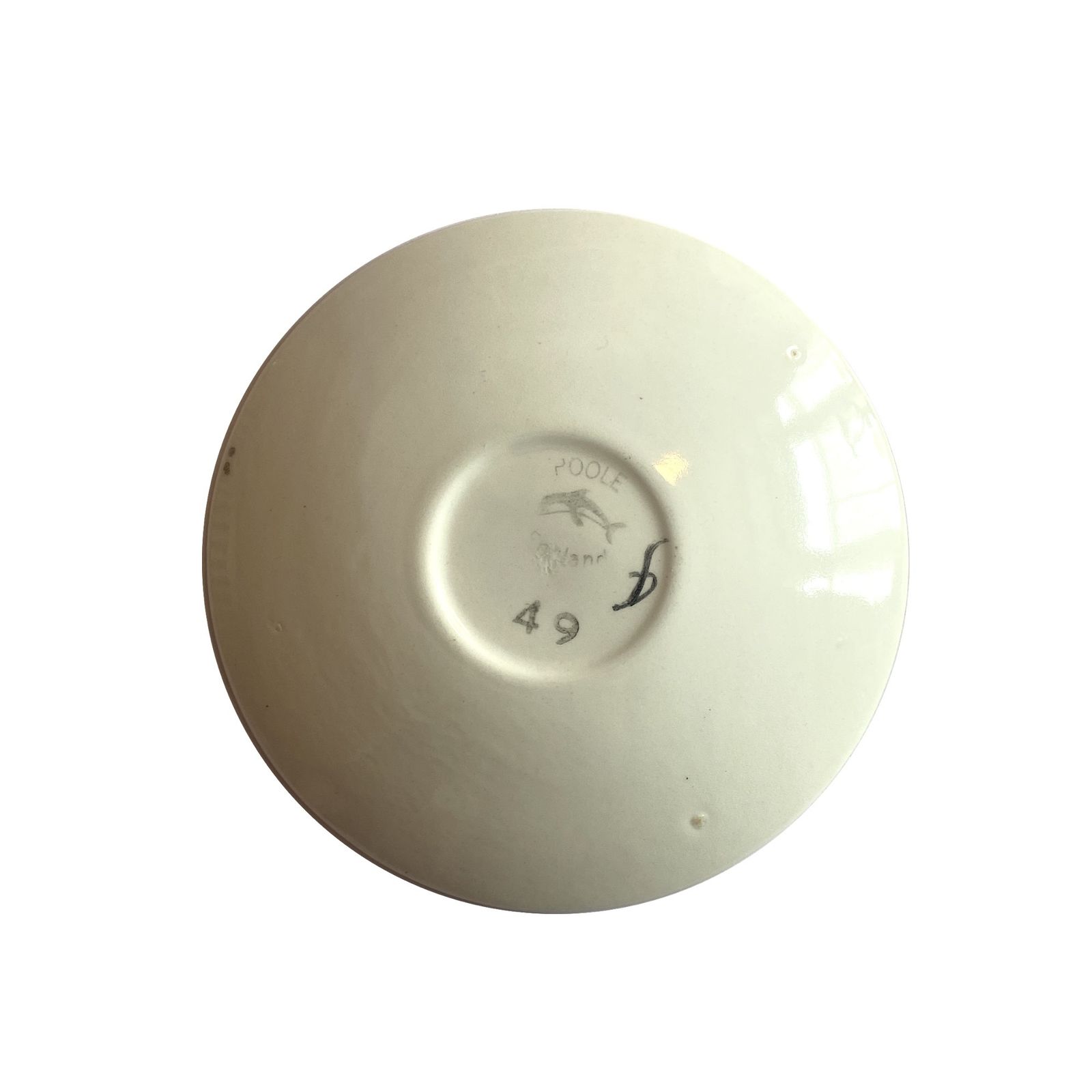 Poole Pottery Delphis Pin Dish, Shape 49 By Sylvia Penny, 1960s Mid Century Modern Ceramics photo furniture