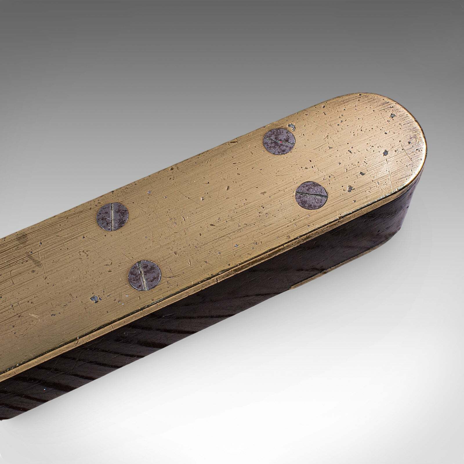 Antique Boat Builder's Spirit Level, English, Tradesman's Instrument, Edwardian photo vintage