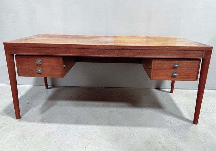 Large Mid Century Desk  Finn Hugo For France & Son,"Diplomat Desk" 1960's