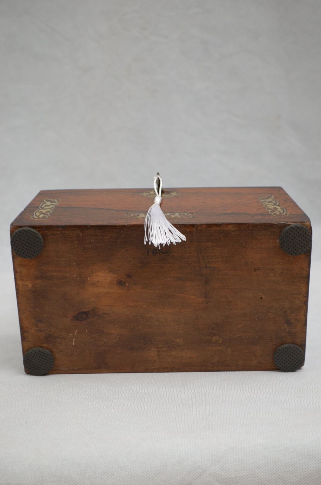 photo furniture Regency Rosewood Sarcophagus Jewellery Box Tea Caddy