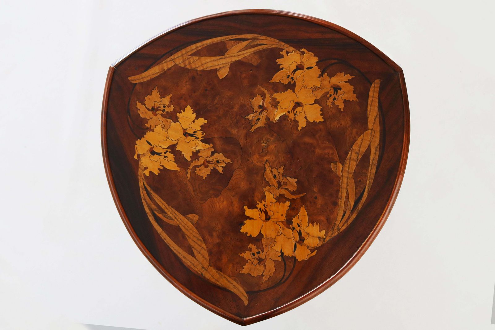 Antique French Art Nouveau Side Table “Lilly” Signed By Louis Majorelle 1900 photo for sale