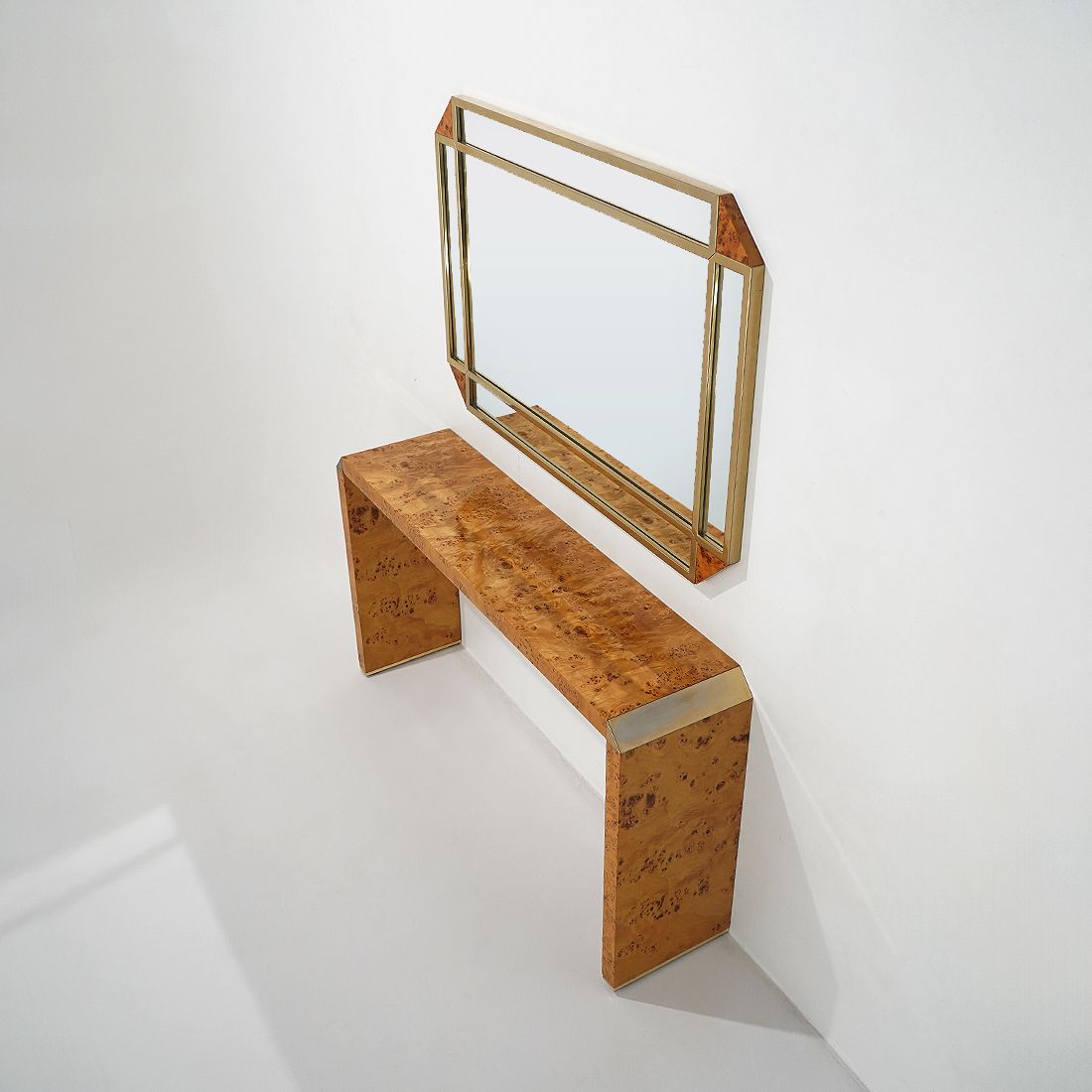 Console In Briar Root By Mario Falcone For Fratelli Turri, 1970s photo for sale