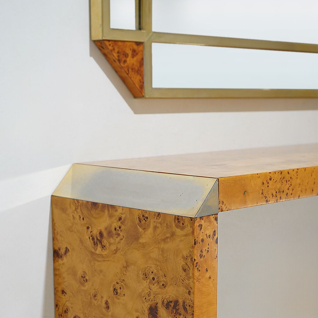 Console In Briar Root By Mario Falcone For Fratelli Turri, 1970s photo vinterior