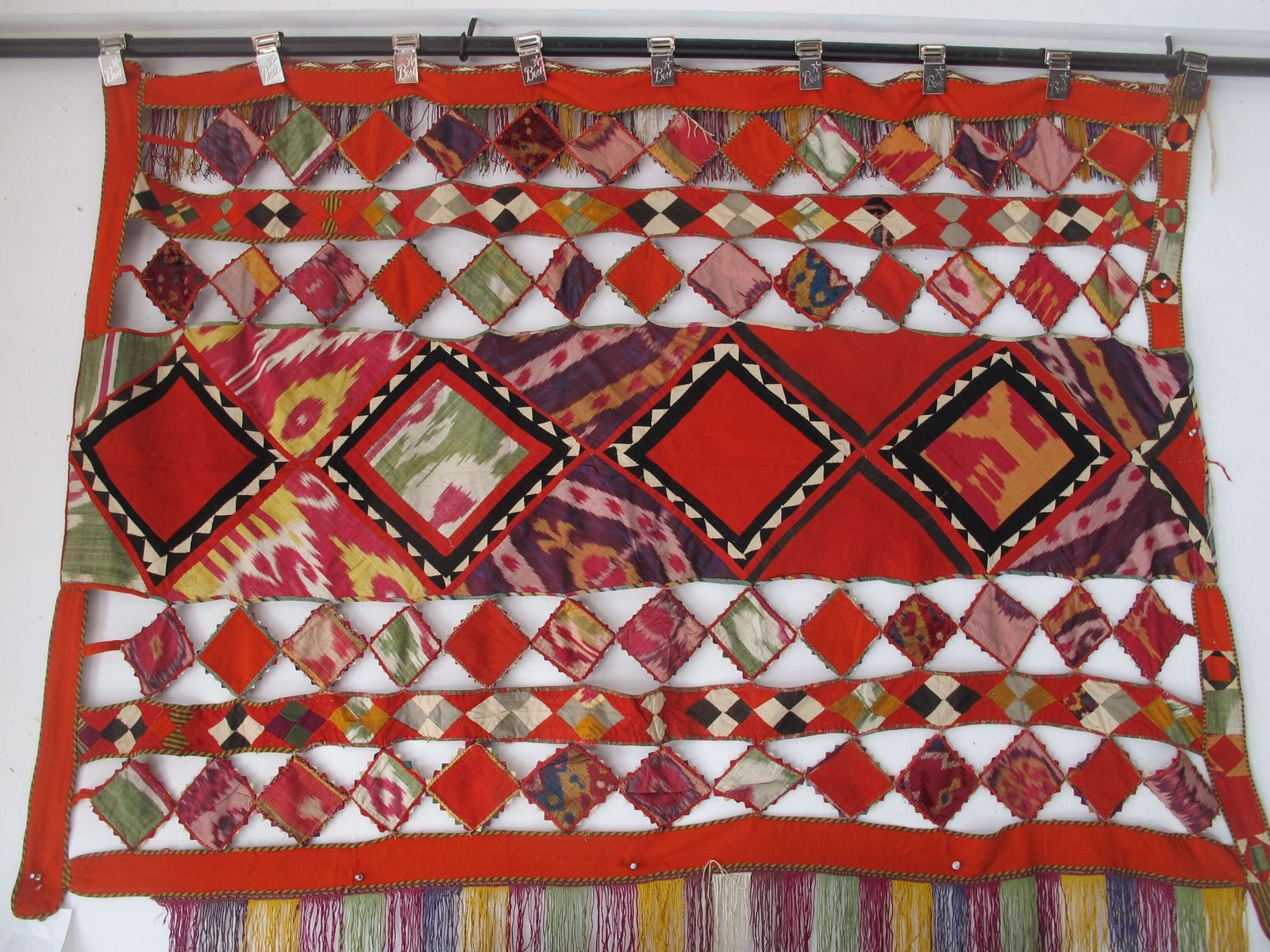 Rare Uzbek Horse Cover, Circa 1900, 1.54m X 1.04m