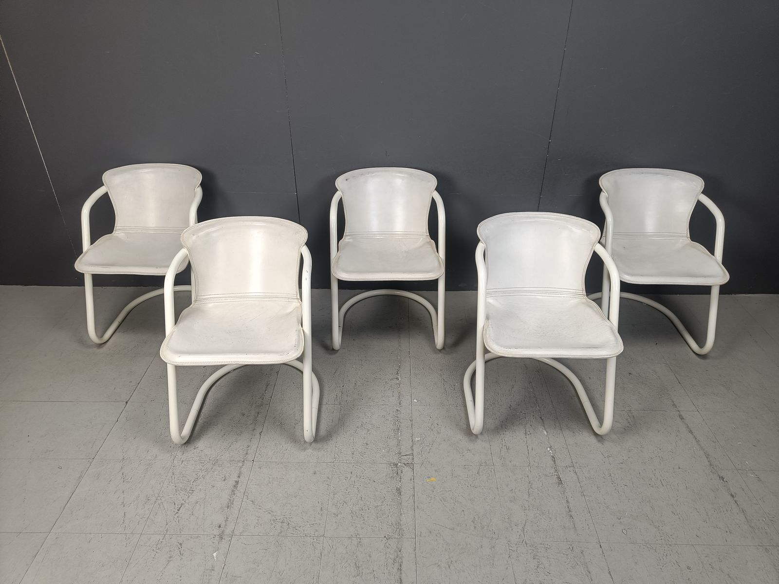 Vintage Dining Chairs By Metaform, Set Of 5   1970s photo furniture