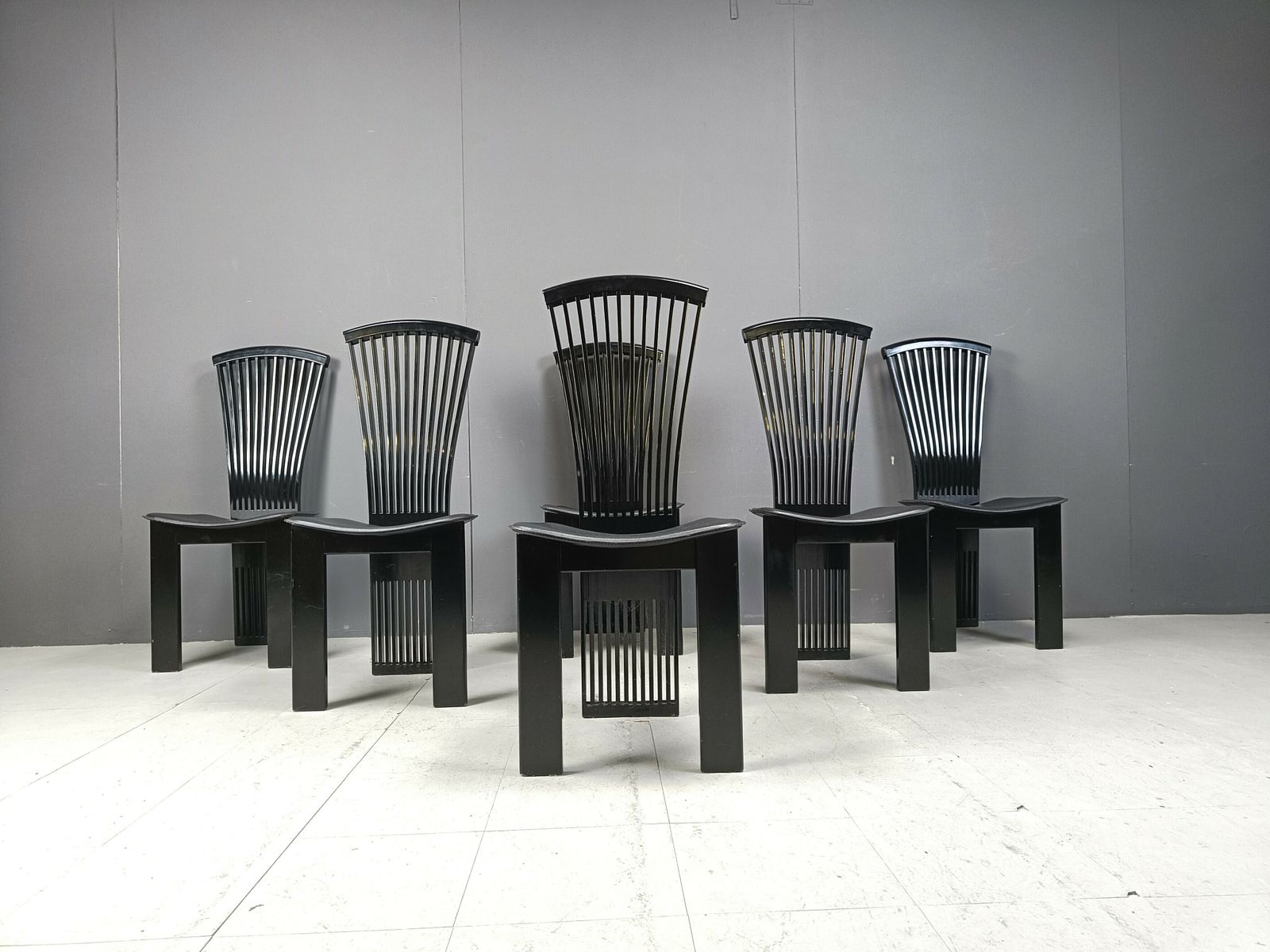 Post Modern Dining Chairs By Pietro Costantini, 1980s, Set Of 6 photo vinterior