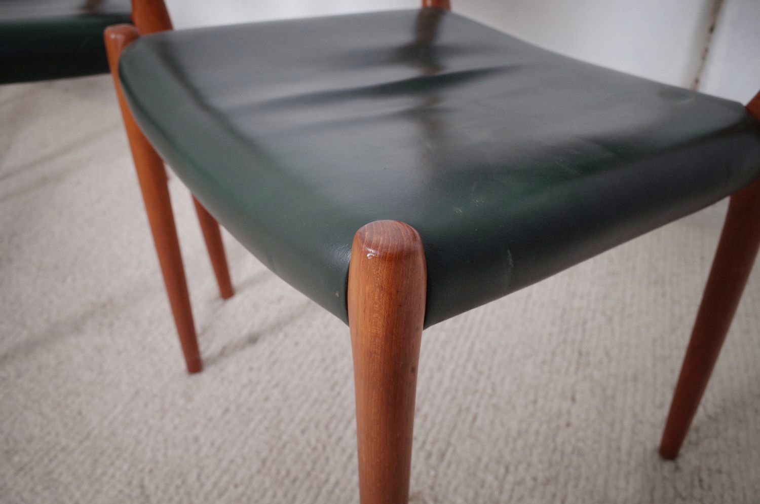 Danish Model 80 Dining Chairs By Niels O. Møller 1960s Set Of 3 photo vinterior