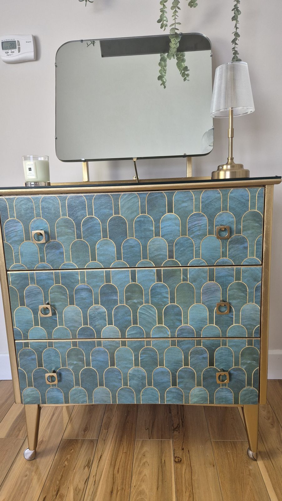 Statement Art Deco Style Chest Of Drawers photo vinterior
