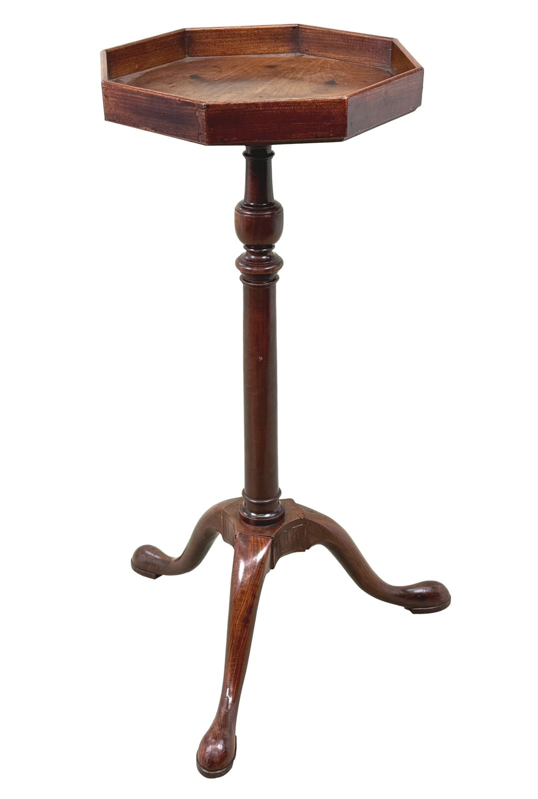 photo for sale Torchère d'époque georgienne en acajou, XVIIIe siècle (Angleterre, vers 1750)
