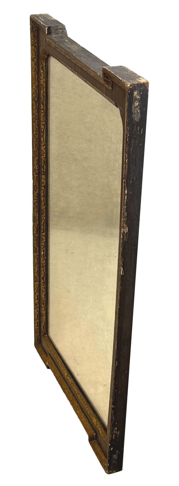 Early 18th Century Georgian Walnut & Gilt Wall Mirror (England, Circa 1720) photo vinterior