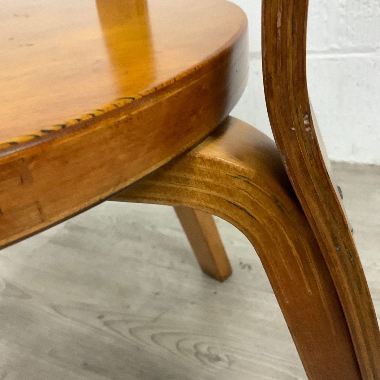 photo vintage A Set Of 4 Original “Finmar” Alvar Aalto Model 66 Dining Chairs 1930s Artek