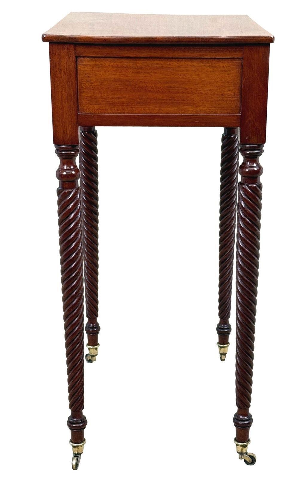 Table d'appoint Regency en acajou, un tiroir, XIXe siècle (Angleterre, vers 1820) photo buy