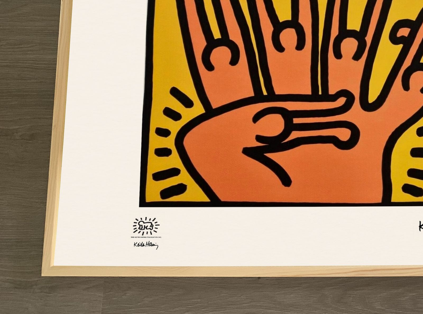 Keith Haring – Pop Shop Framed Archival Print | Ready To Hang photo Art