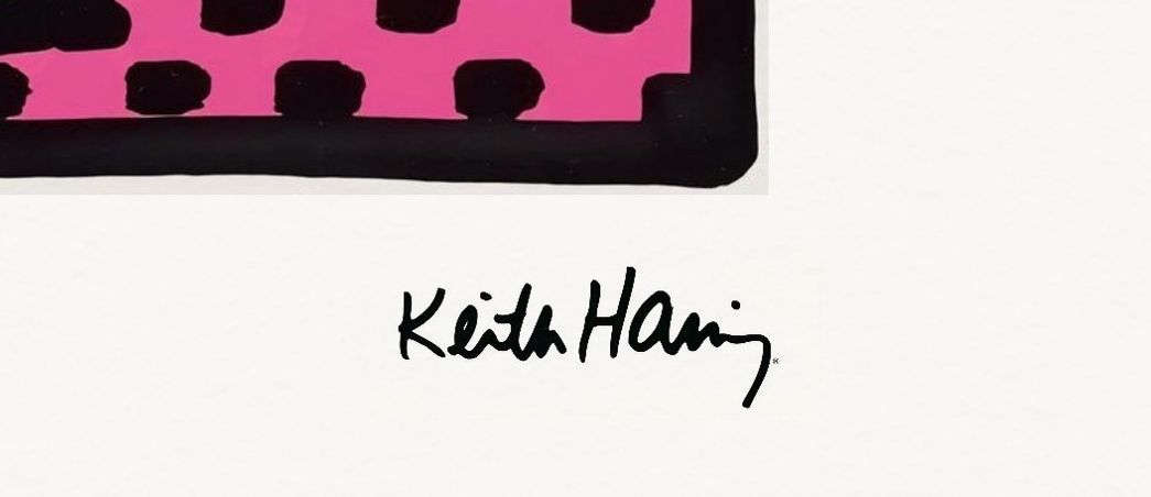 Keith Haring – Pop Shop “Little Dance” Framed Archival Print | Ready To Hang photo vintage