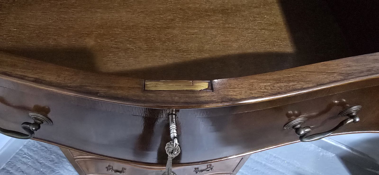 photo for sale Very Good Mahogany Chest On Chest  Of Drawers Of Small Proportions