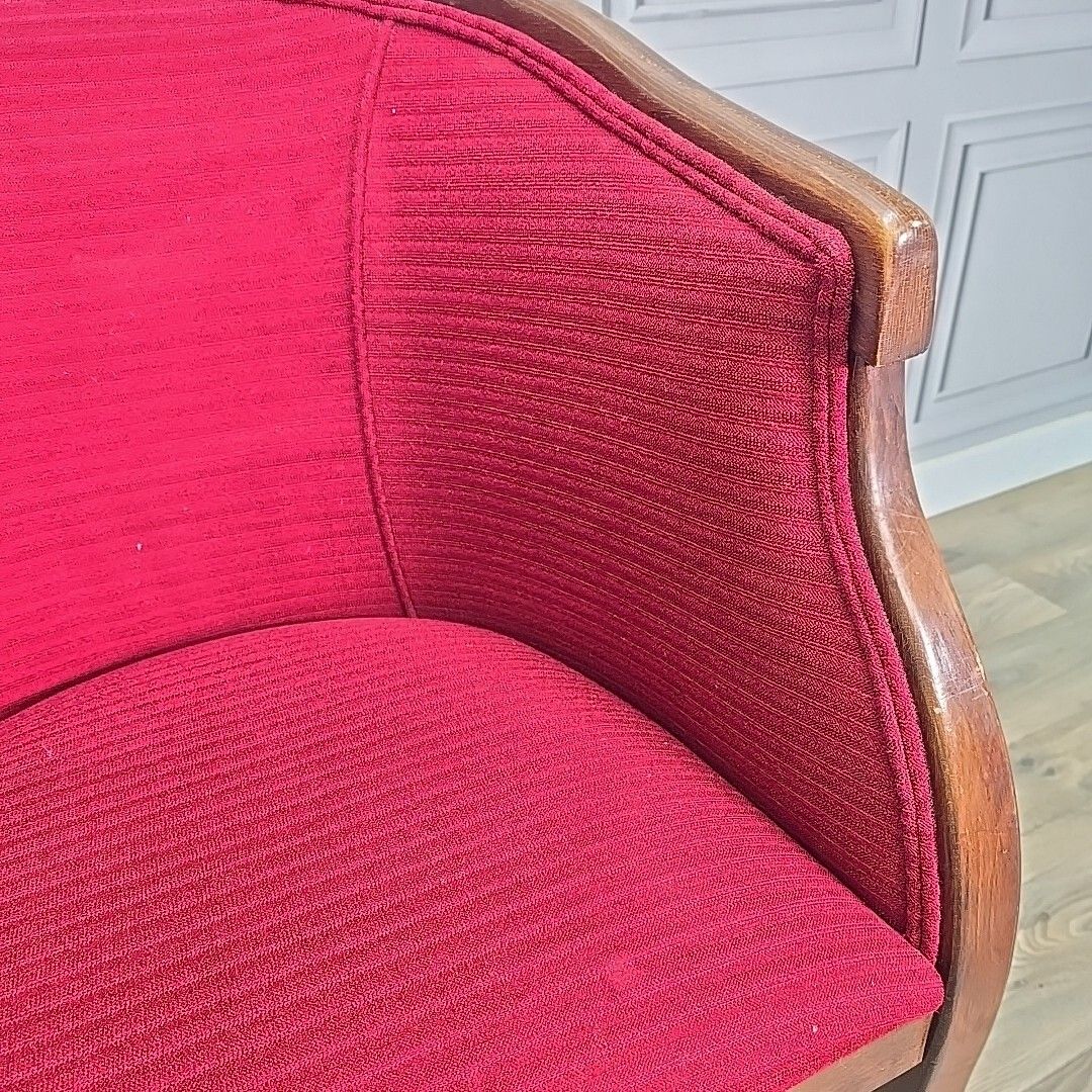 Vintage Club Arm Chair Art Deco French Style Lounge Seat Antique Tub Retro photo buy