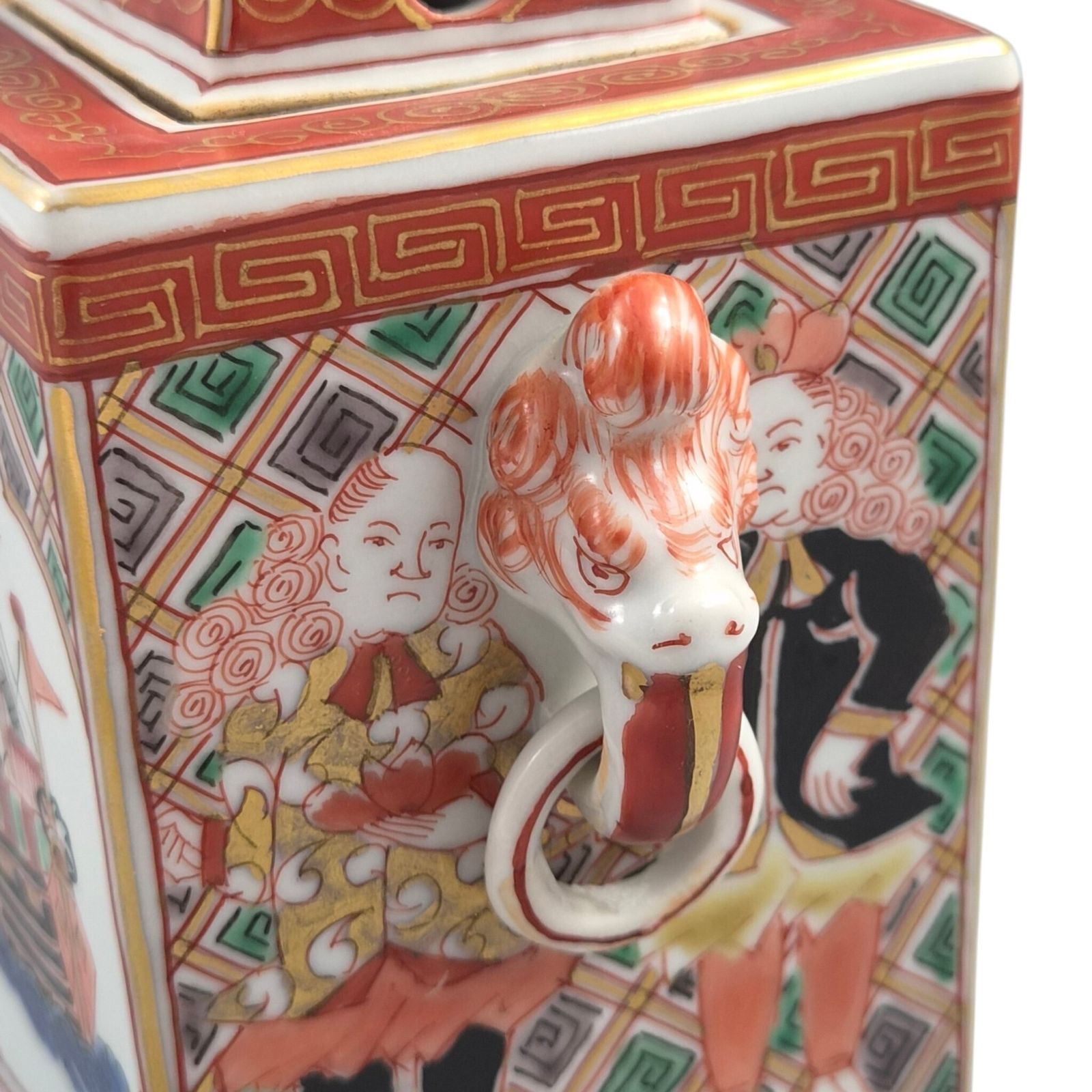 Important Arita Nanban Koro – Late Edo / Bakumatsu Era – Zoshuntei Sanpo Style photo buy