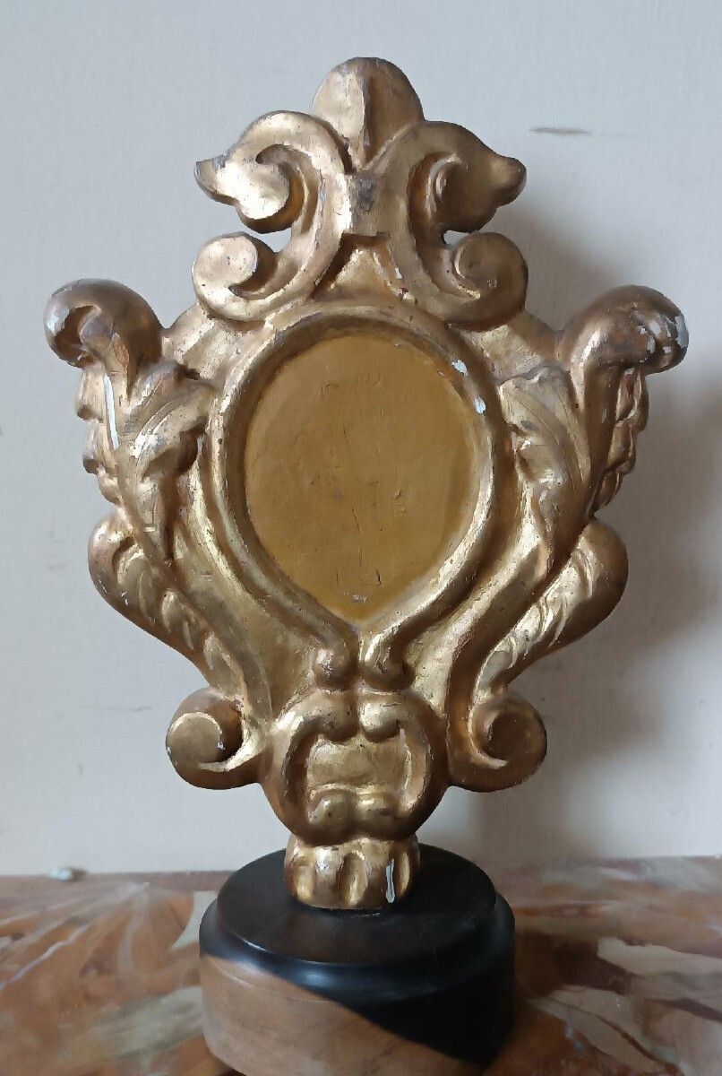 End Piece Of An Antique 18th Century Italian Pastoral Staff photo vinterior