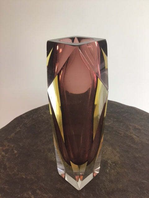 Flavio Poli, Murano Glass Vase (Italy, 1960s) photo furniture