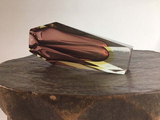 Flavio Poli, Murano Glass Vase (Italy, 1960s) photo vinterior