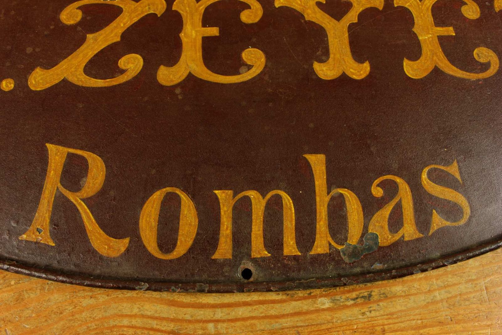 Antique French Painter Tradesman Sign. Entreprise De Peinture. Rombas. photo buy