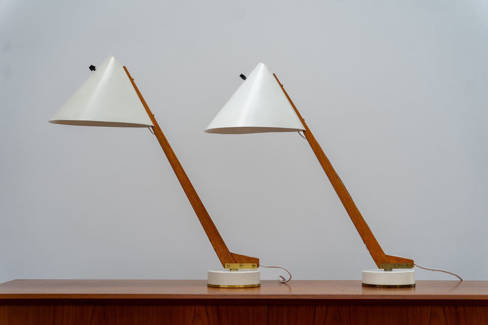 B54 Table Lamps By Hans Agne Jakobsson Ab Markaryd, 1950s, Set Of 2 photo vintage