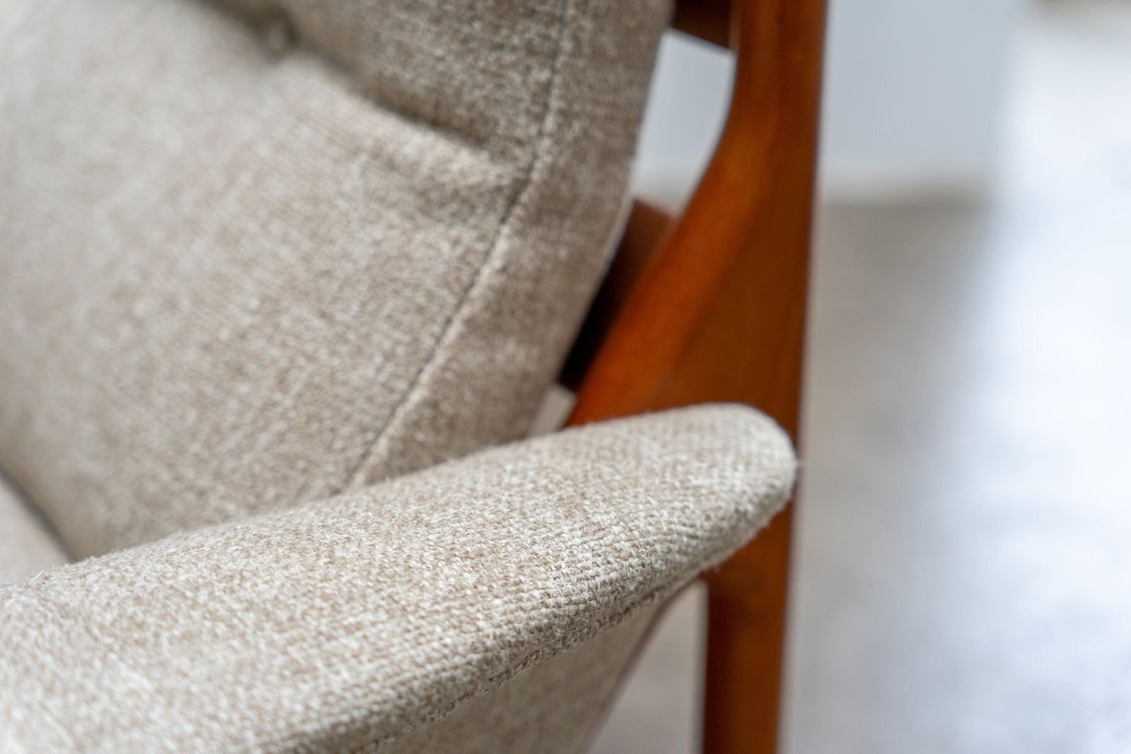 Lounge Chairs By Illum Wikkelsø For C F Christensen Silkeborg, 1970s, Set Of 2 photo vintage
