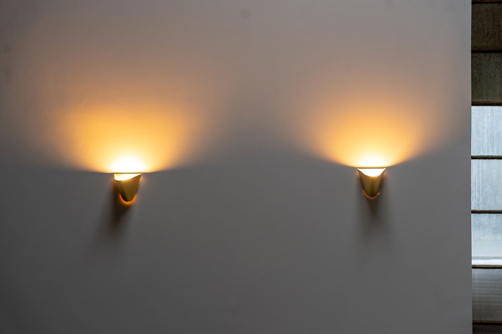 Brass Wall Sconces By Jean Perzel For Atelier Perzel, France, 1960s, Set Of 2 photo Lighting