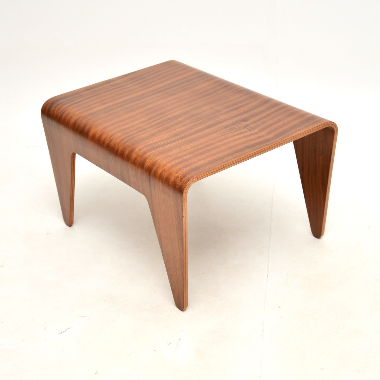 Vintage Laminated Plywood Side Table By Marcel Breuer For Isokon photo vinterior