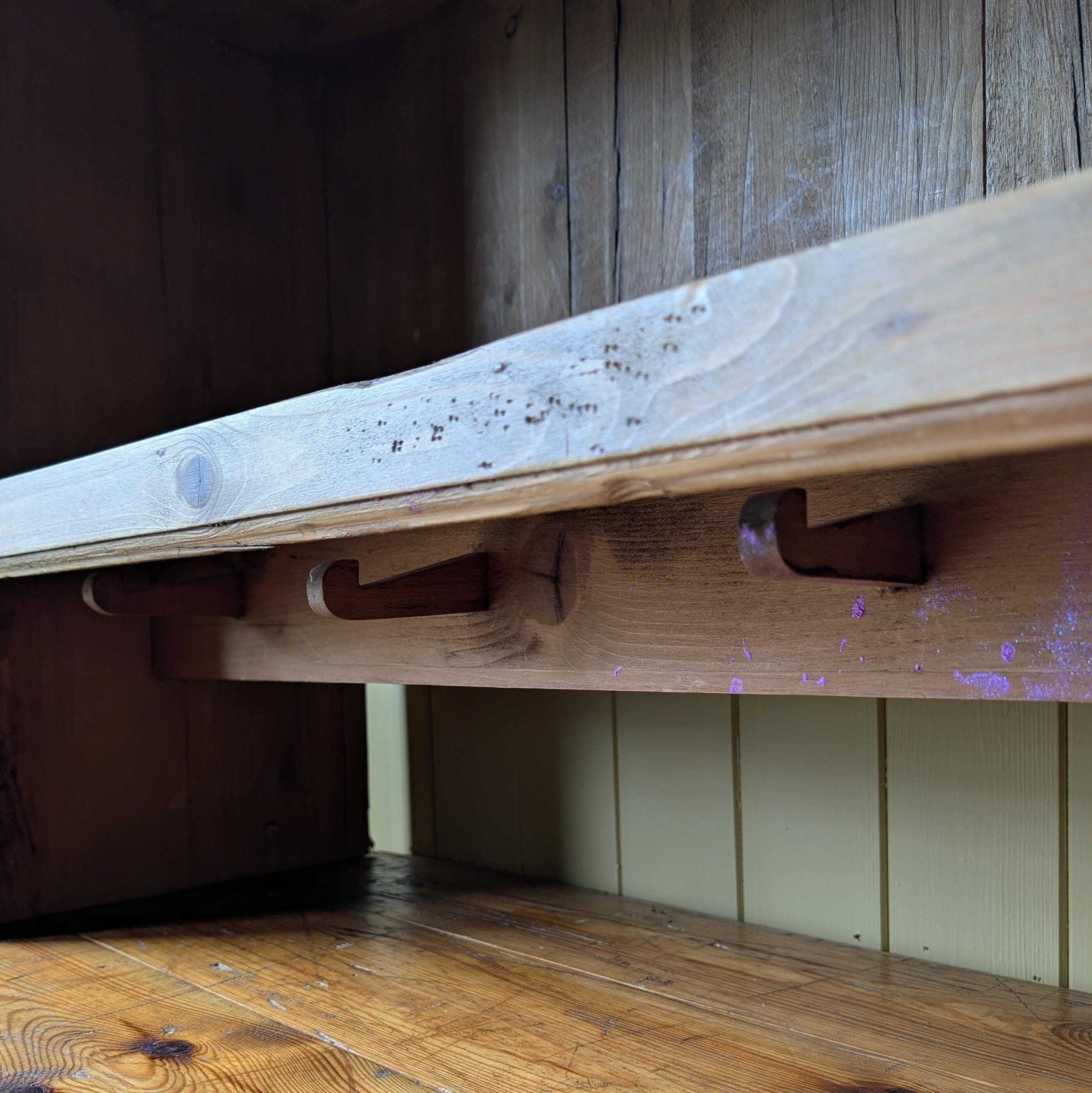 Antique French Countertop Shelving Unit photo 325.0
