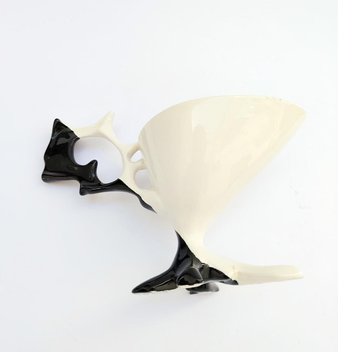 photo furniture Antonia Campi Lavenia C73 Ceramic Tea Cup And Saucer, Vintage Mid Century Design
