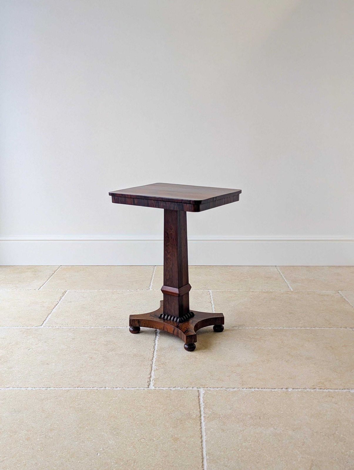 Antique Regency Rosewood Pedestal Occasional Table C.1820 photo buy