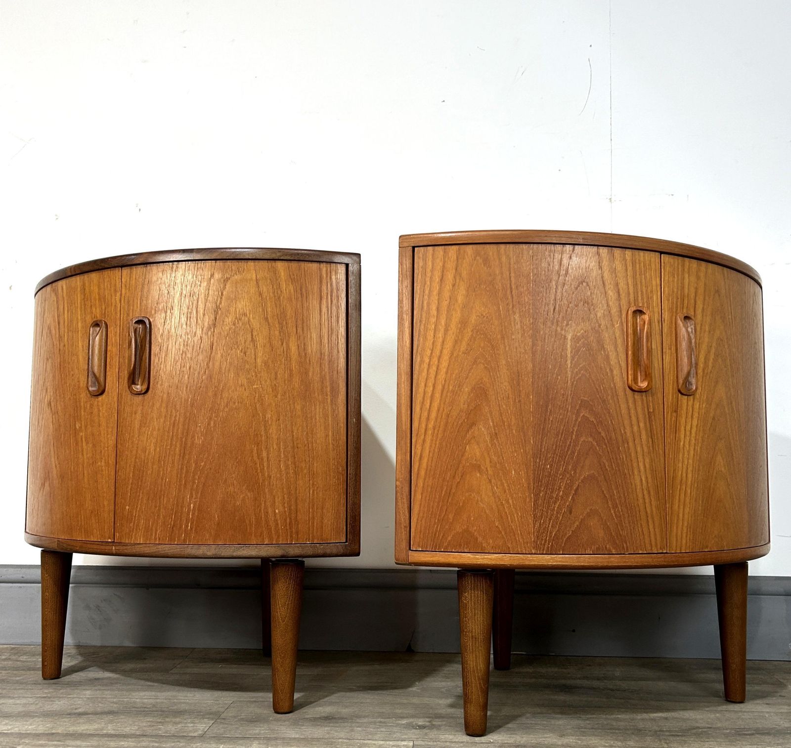Stylish Mid Century Teak Bedside Cabinets G Plan Fresco On Legs 60's/70's photo vintage