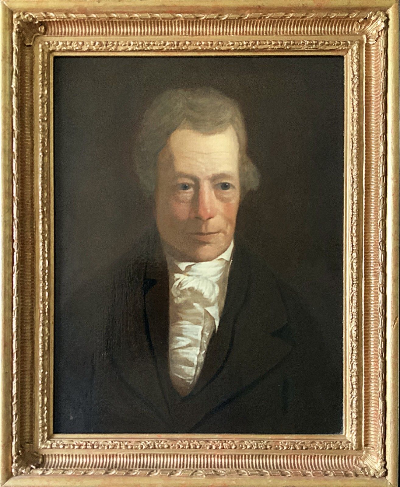 Early 19th Century Regency Portrait Oil Painting Distinguished Gent