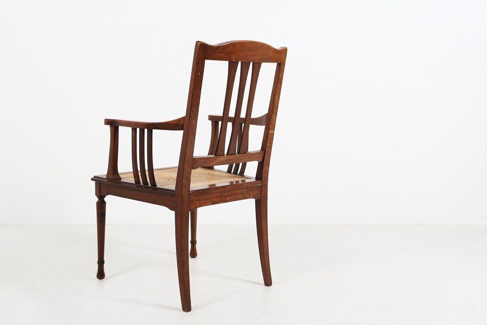 Antique Armchair With Cane Seat, France, 1890 photo 2346.0