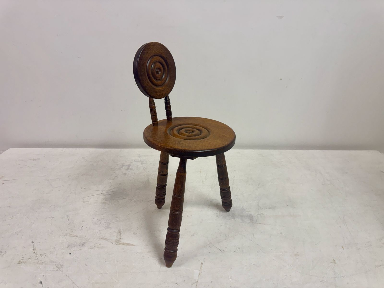 photo vinterior French Carved Oak Chair In The Style Of Charles Dudouyt