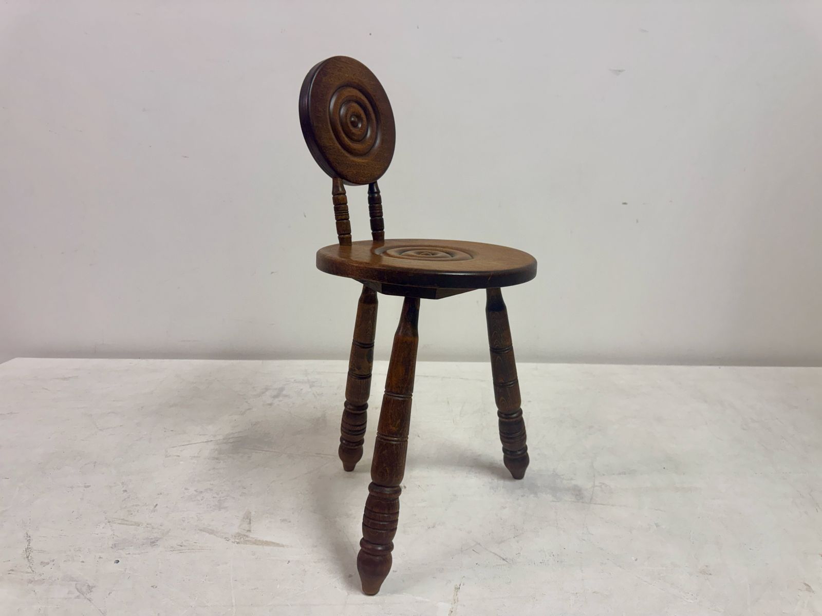 photo buy French Carved Oak Chair In The Style Of Charles Dudouyt