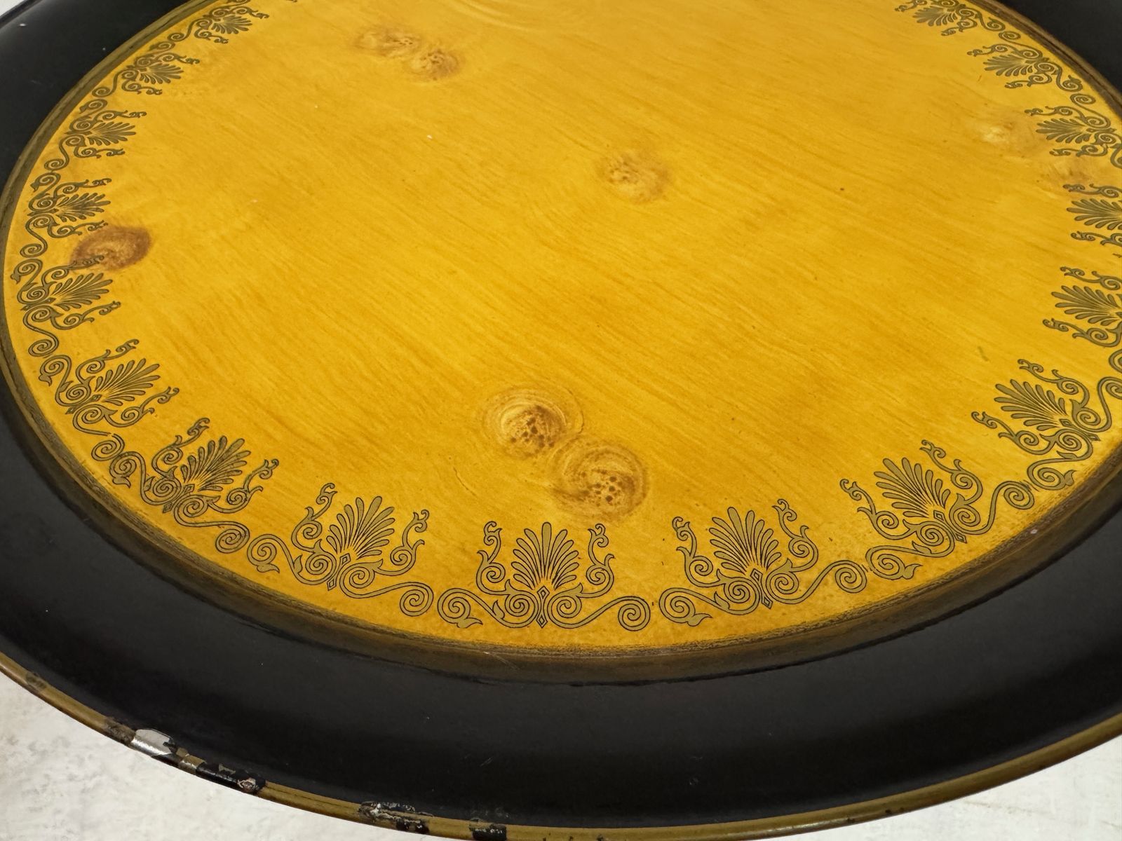 photo furniture 1970s Folding Metal Table In The Style Of Christian Dior