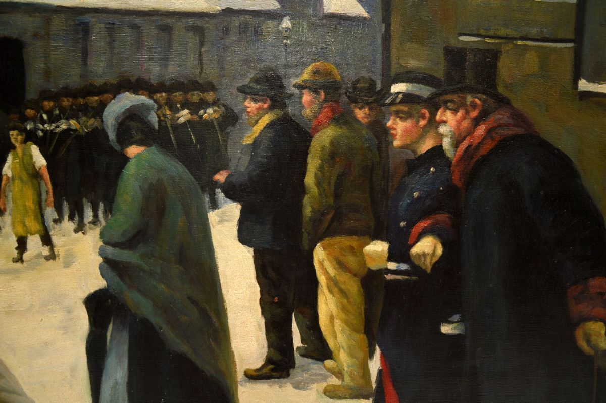 Antique Oil Painting By A. Mcdonald photo 975.0