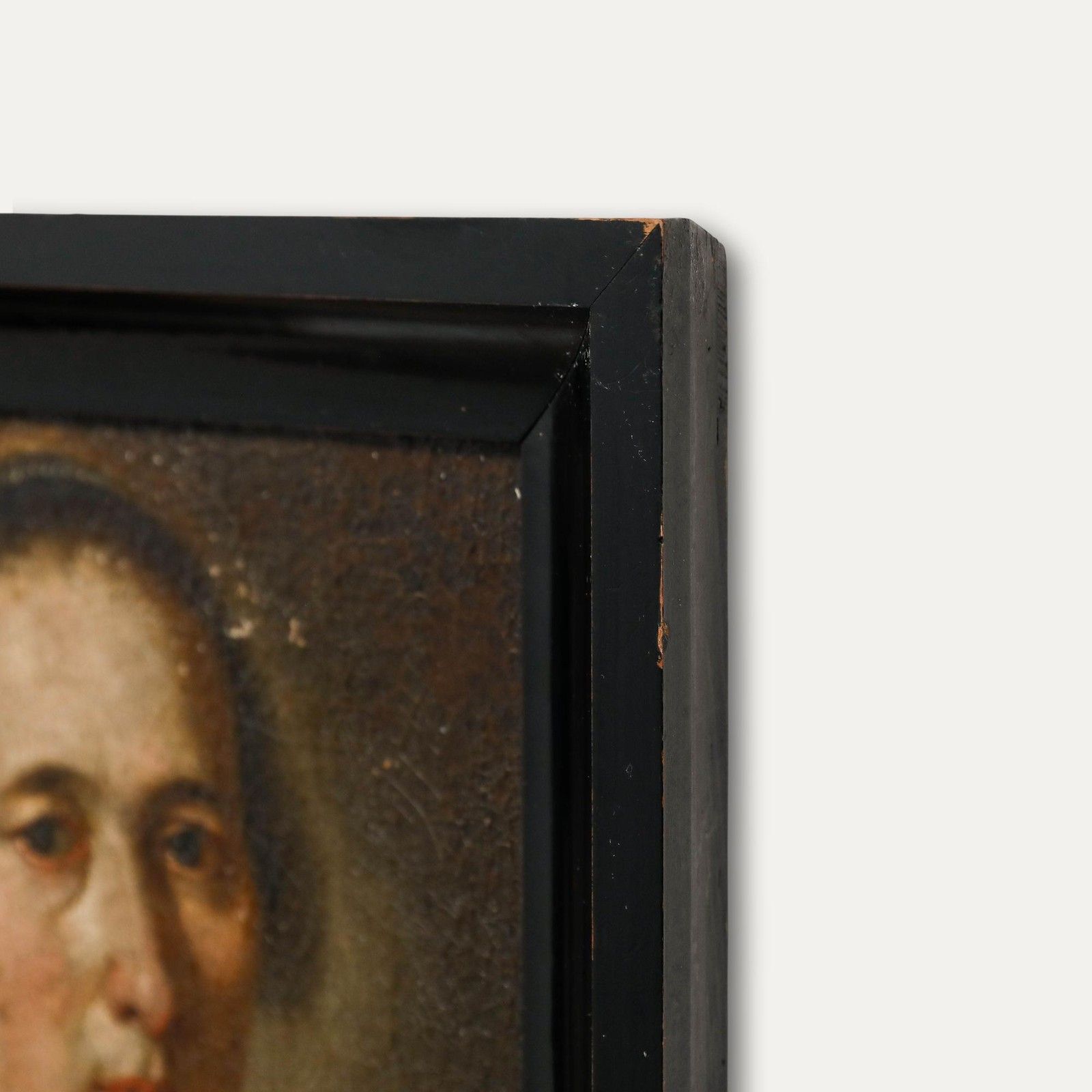 Flemish School 17th Century Oil Portrait Of A Respectable Woman photo vinterior