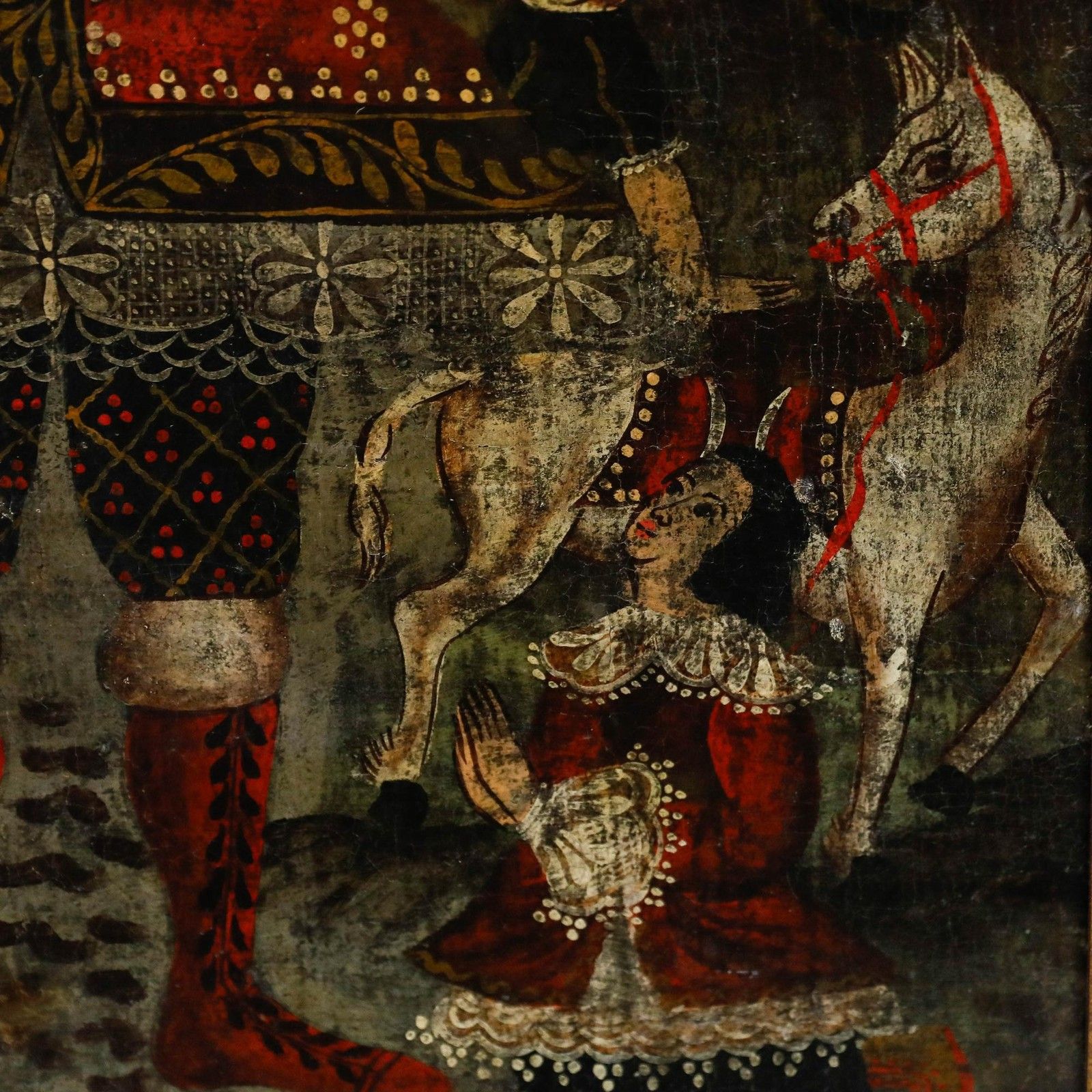 Cuzco School 18th Century Oil Saint Isidore Of Madrid photo buy