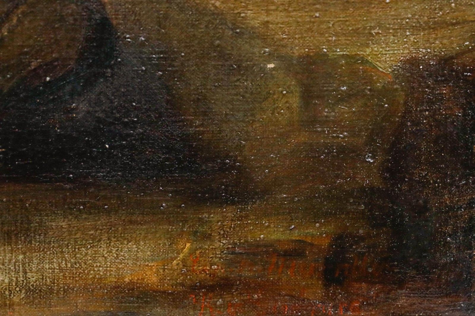 photo furniture After Murillo (1617 1682) Framed 19th Century Oil, Beggar Boys Playing Dice