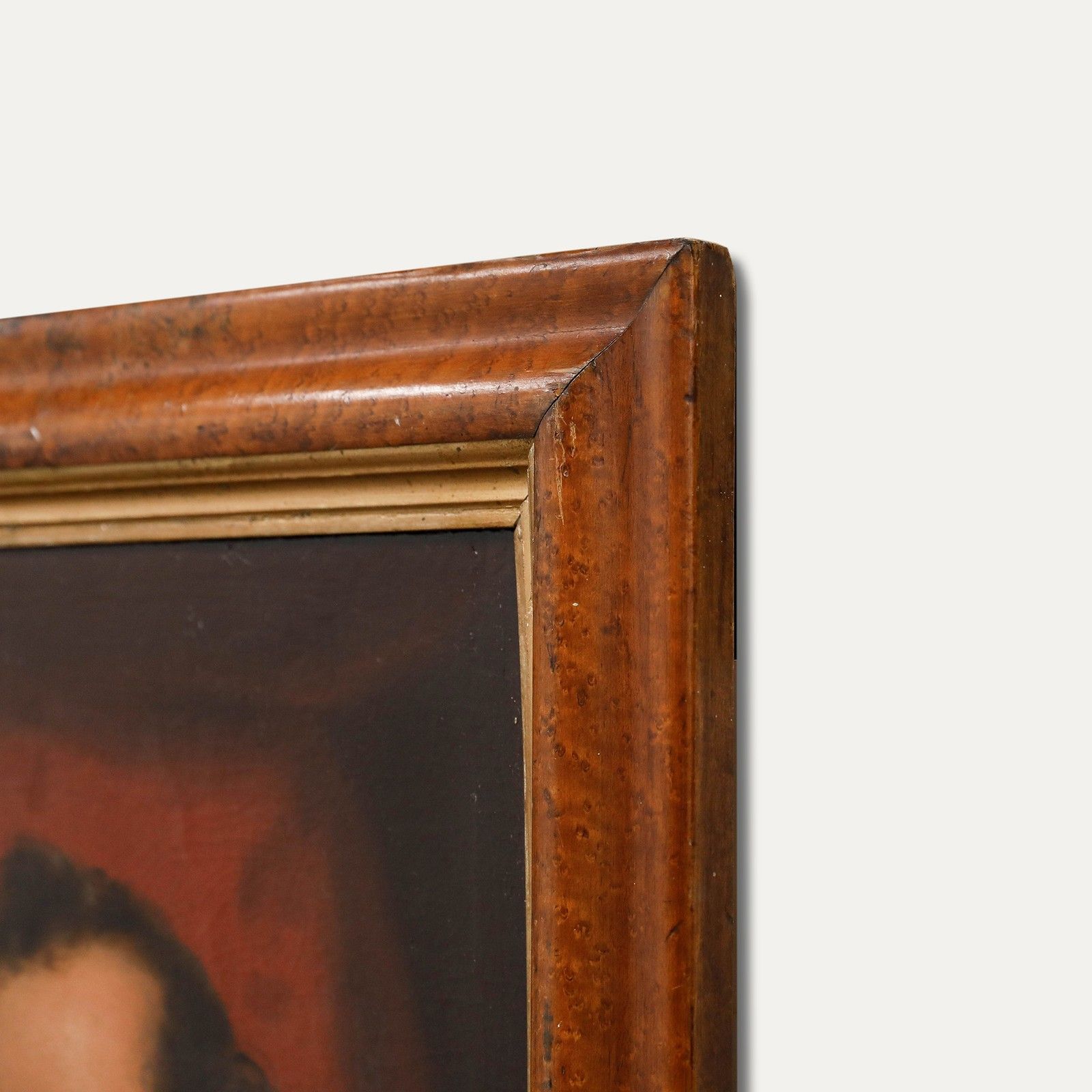 Fine Mid 19th Century Oil Portrait Of A Prosperous Gentleman photo vinterior