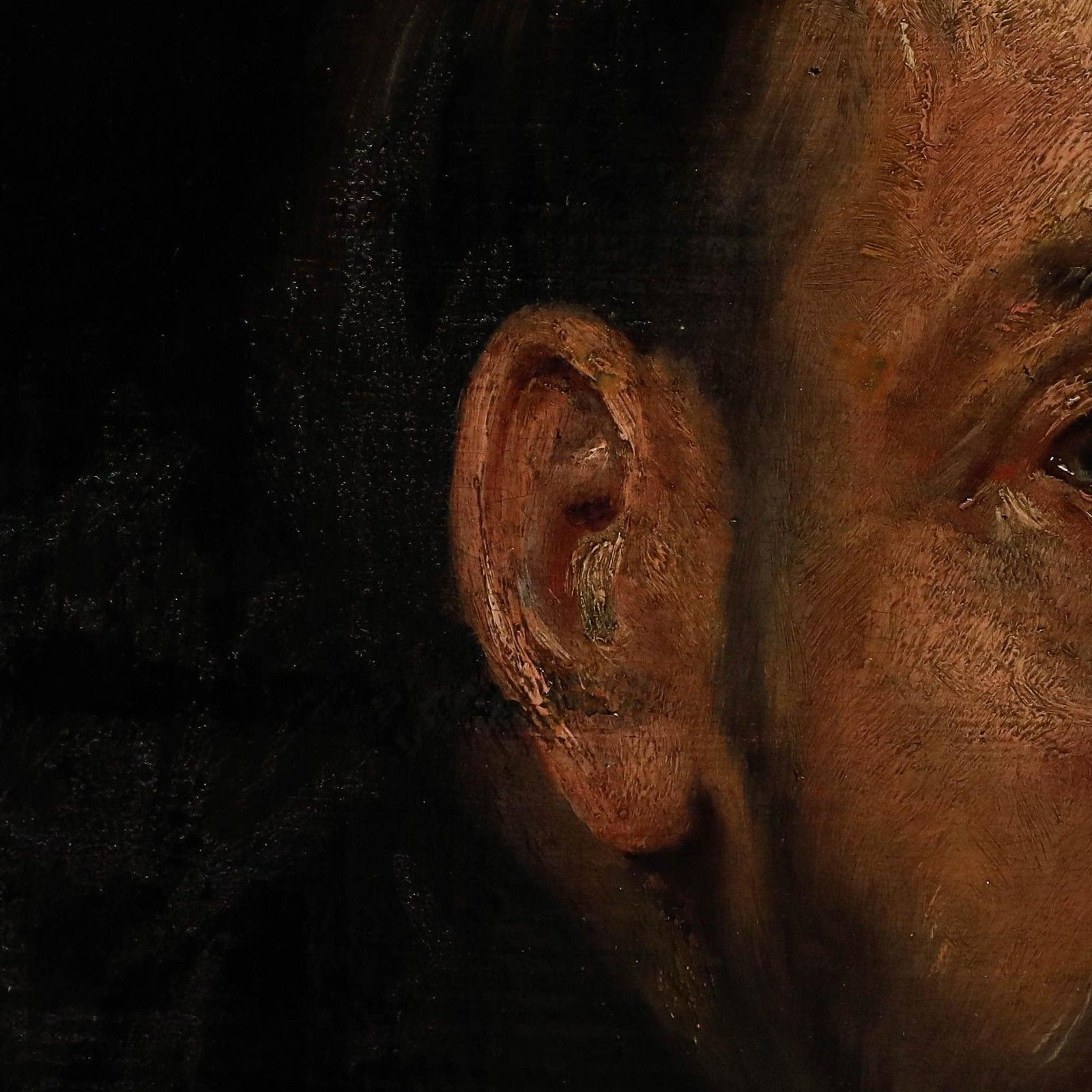 After Peter Paul Rubens 19th Century Oil, Portrait Of An Unknown Capuchin Monk photo 595.0