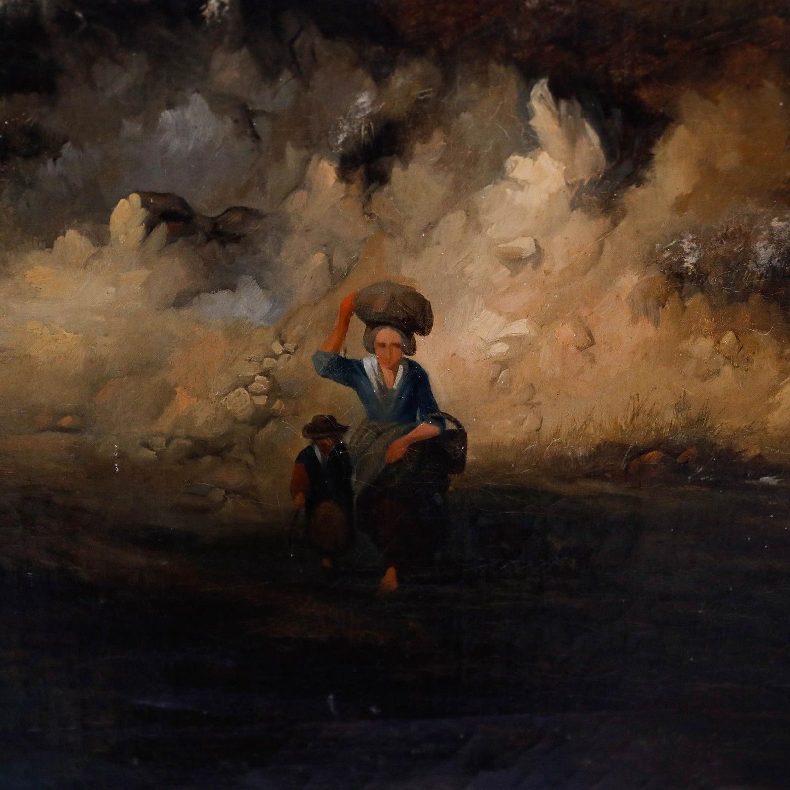 François Etienne Musin (1820 1888) Framed Oil, Idle On The Riverbank photo 1250.0