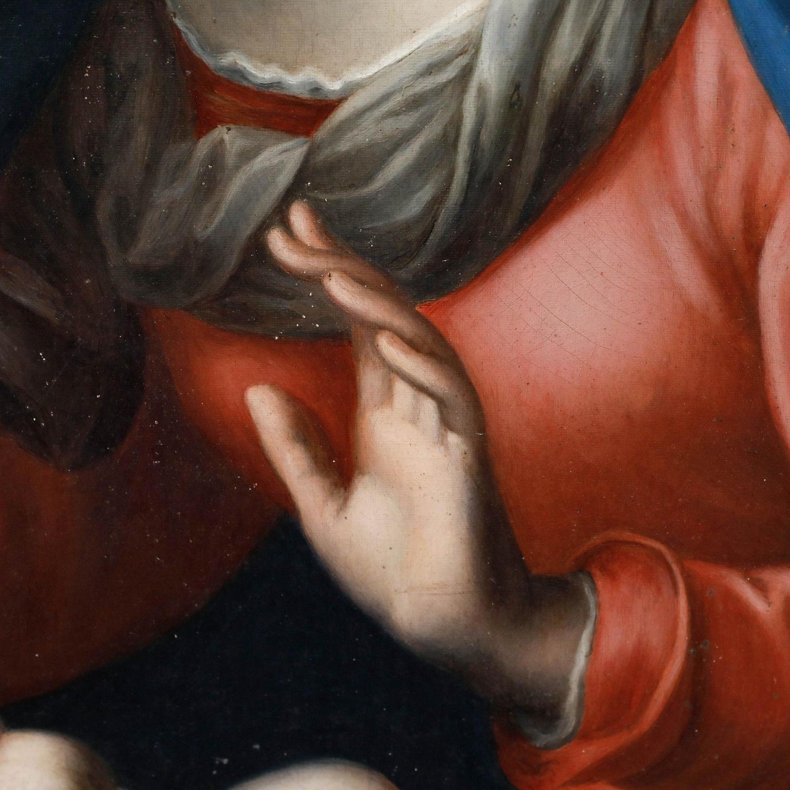 After Carlo Dolci (1616 1686) 19th Century Oil, Madonna And Child photo vinterior