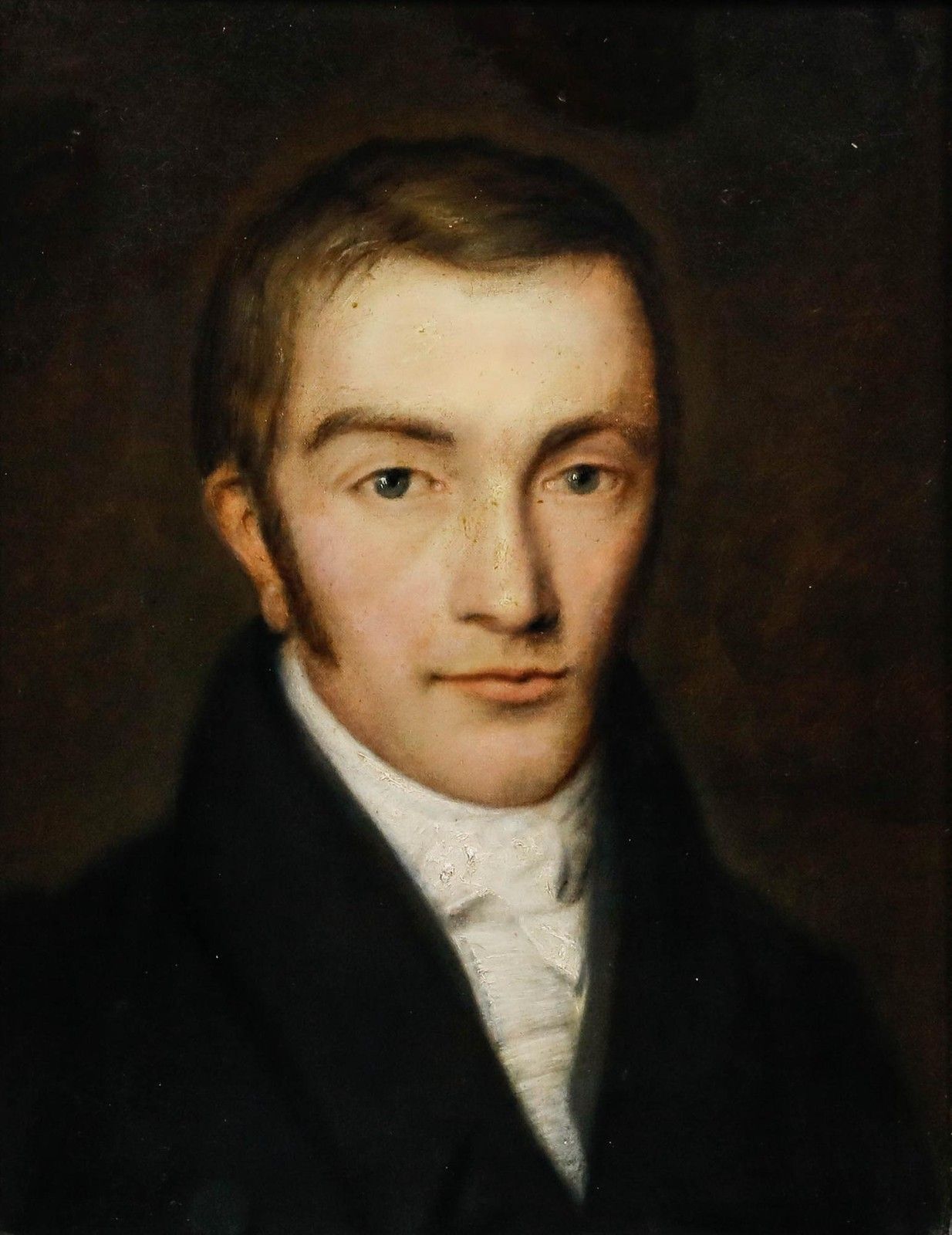 Framed 19th Century Oil Portrait Of A Gentleman photo furniture