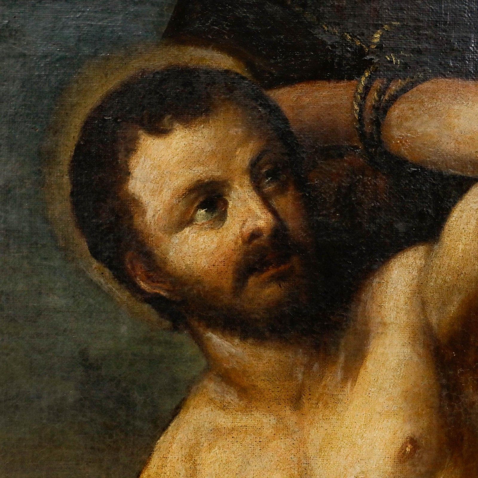 Circle Of Johann Heinrich Roos (1631 1685) 17th Century Oil, Saint Sebastian photo 1250.0