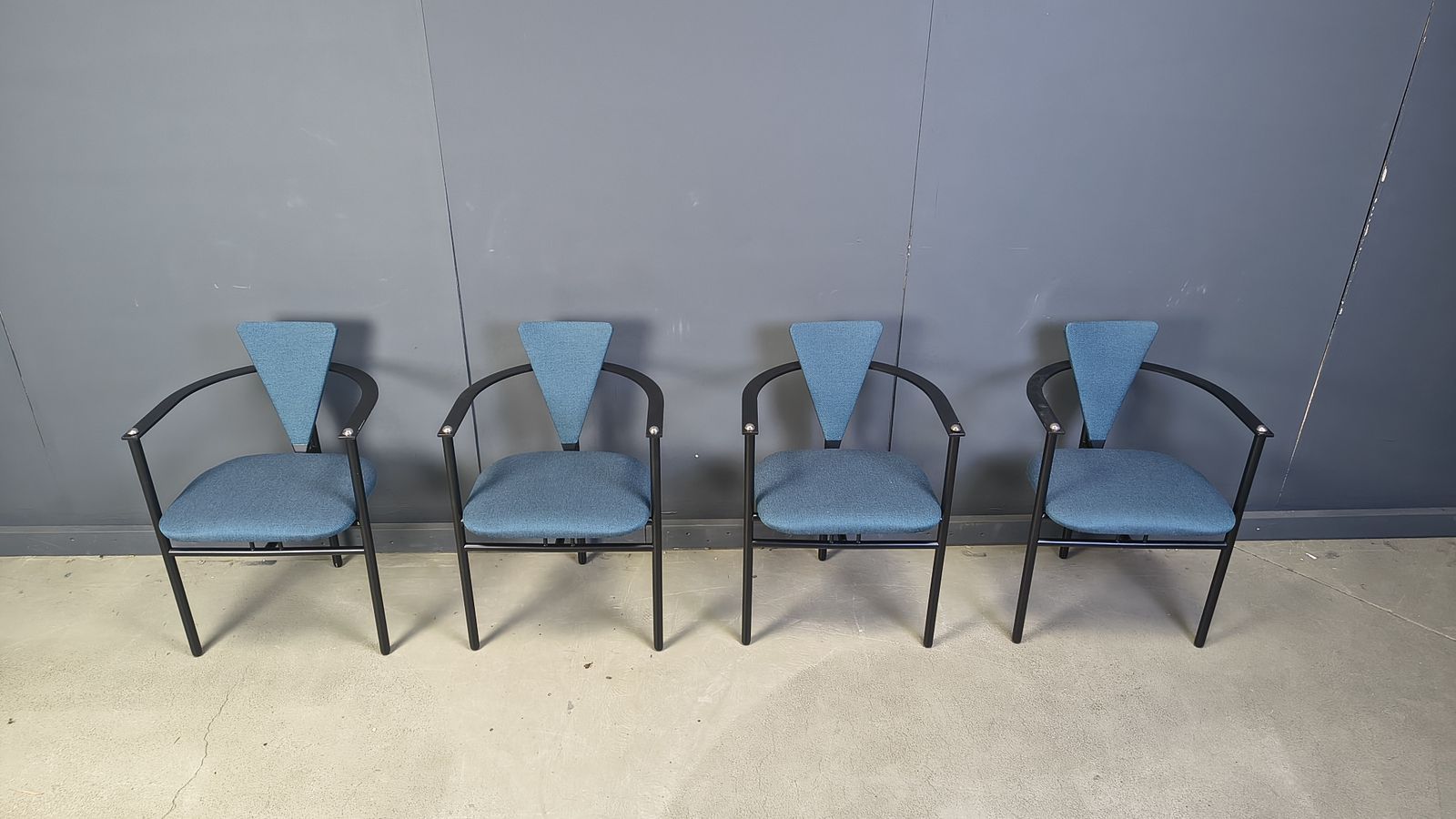 Vintage Dining Chairs By Belgo Chrom, Set Of 4   1980s photo furniture