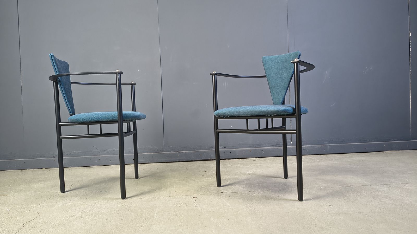Vintage Dining Chairs By Belgo Chrom, Set Of 4   1980s photo for sale